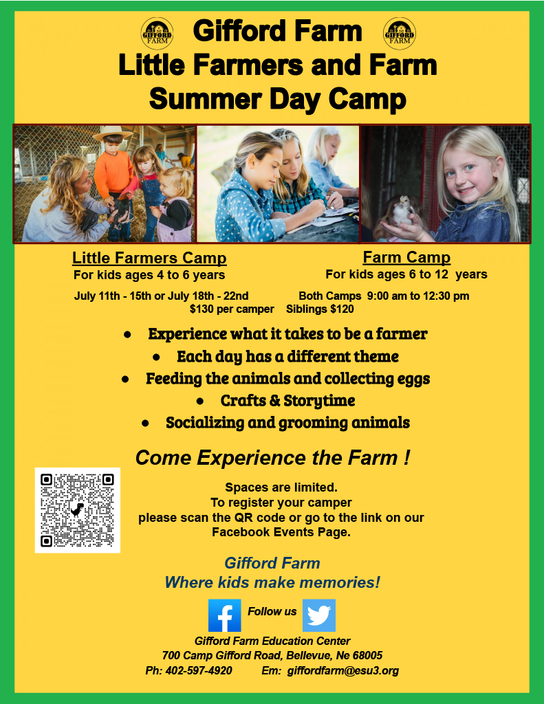 Gifford Farm Little Farmers and Farm Summer Day Camp