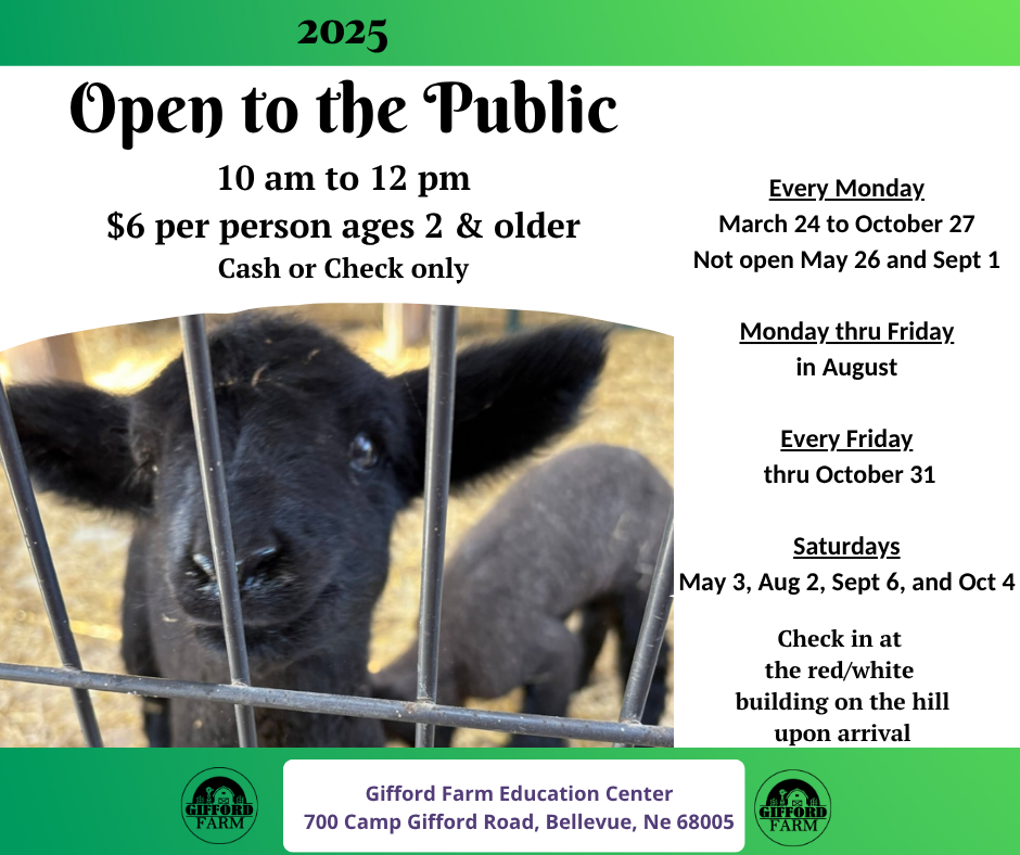 Open to the Public Flyer